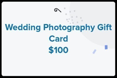 Wedding Photography Gift Card