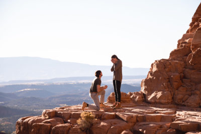 Surprise Engagement Photography