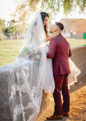 Karla & Elijio's Real Wedding by Filippo & Kelly and AZ Wedding Photographe